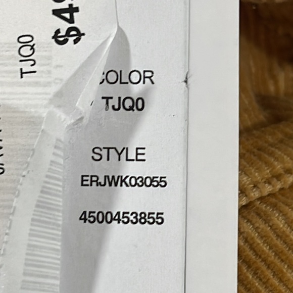 ROXY Java To Lombok Corduroy Skirt With Front & Back Pockets Size Small New - Picture 8 of 10